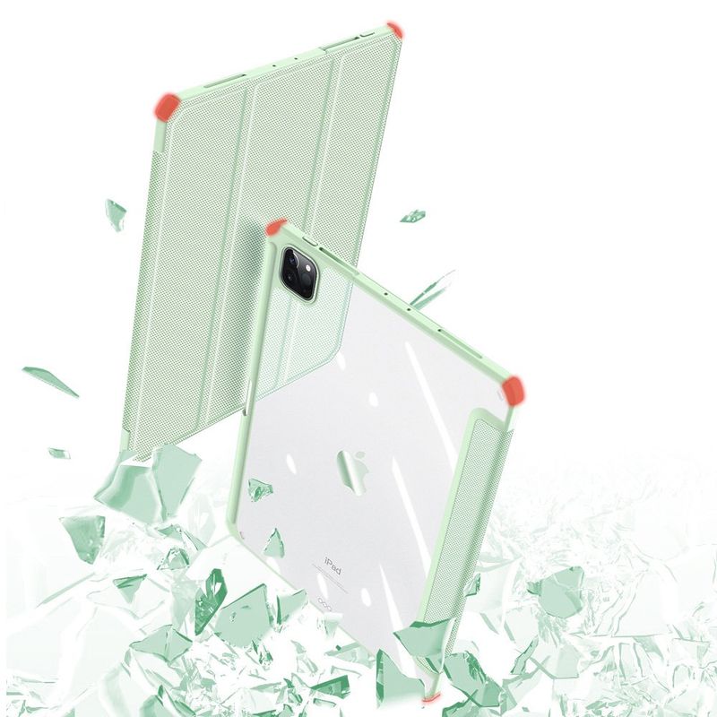 Laptop, Telefoane si Tablete - Tablete si accesorii tablete - Accesorii Tablete - Huse tablete - Husa de protectie Felman's compatibil cu Apple iPad Pro 12.9 2018/2020/2021, Verde - Infinity.ro