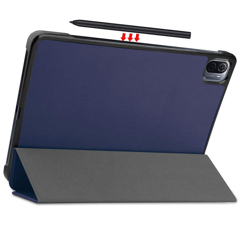 Laptop, Telefoane si Tablete - Tablete si accesorii tablete - Accesorii Tablete - Huse tablete - Husa Felman's tip carte eleganta pentru Xiaomi Redmi Pad 10.61 din piele ecologica, culoare Albastr - Infinity.ro