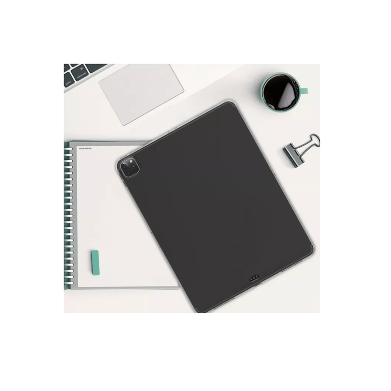 Laptop, Telefoane si Tablete - Tablete si accesorii tablete - Accesorii Tablete - Huse tablete - Husa Felman's de silicon de inalta calitate pentru Apple iPad Pro 12.9 (2020), transparenta - Infinity.ro