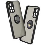 Laptop, Telefoane si Tablete - Telefoane mobile si accesorii - Accesorii Telefoane - Huse telefoane - Husa de protectie compatibila cu Xiaomi Poco M4 Pro 5G, Metal, Negru - Infinity.ro