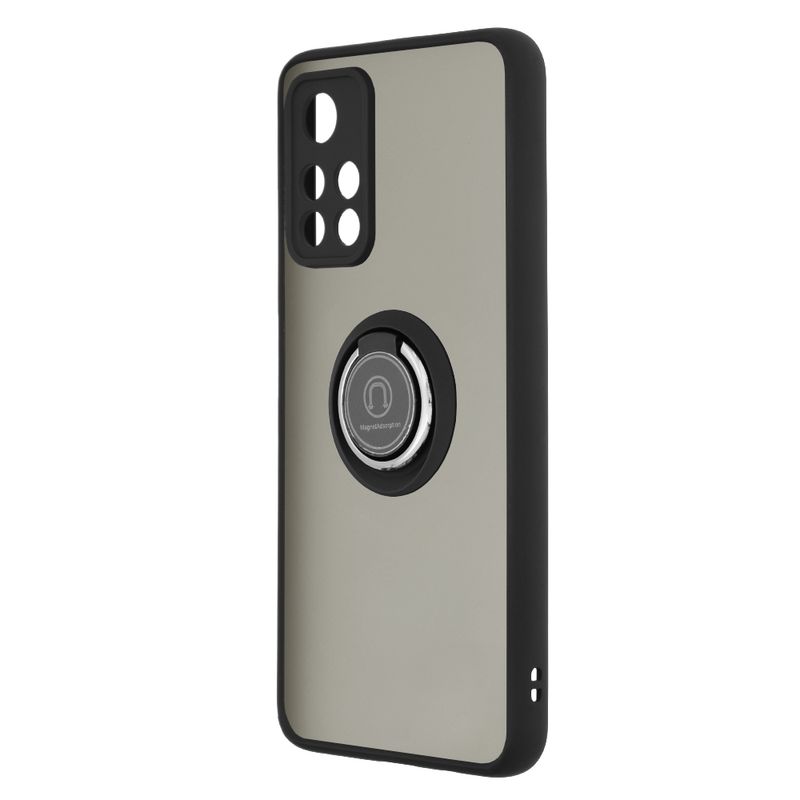 Laptop, Telefoane si Tablete - Telefoane mobile si accesorii - Accesorii Telefoane - Huse telefoane - Husa de protectie compatibila cu Xiaomi Poco M4 Pro 5G, Metal, Negru - Infinity.ro