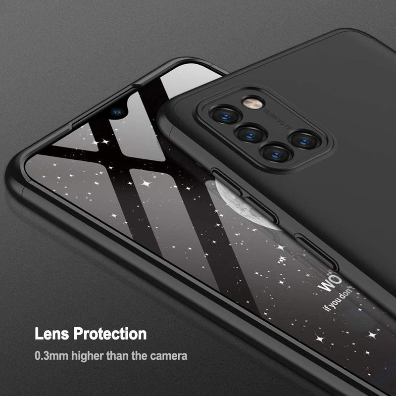 Laptop, Telefoane si Tablete - Telefoane mobile si accesorii - Accesorii Telefoane - Huse telefoane - Carcasa de protectie compatibila cu Samsung Galaxy A31, Plastic, Negru - Infinity.ro