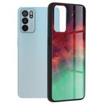 Laptop, Telefoane si Tablete - Telefoane mobile si accesorii - Accesorii Telefoane - Huse telefoane - Husa de protectie compatibila cu Oppo Reno6 5G, PC, Turcoaz - Infinity.ro