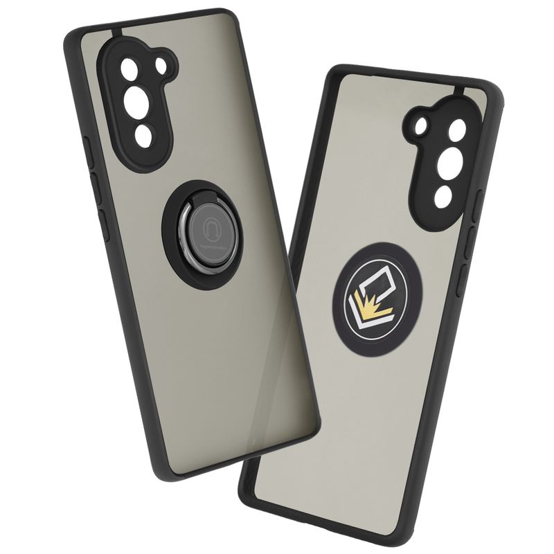 Laptop, Telefoane si Tablete - Telefoane mobile si accesorii - Accesorii Telefoane - Huse telefoane - Husa de protectie compatibila cu Huawei nova 10, Metal, Negru - Infinity.ro