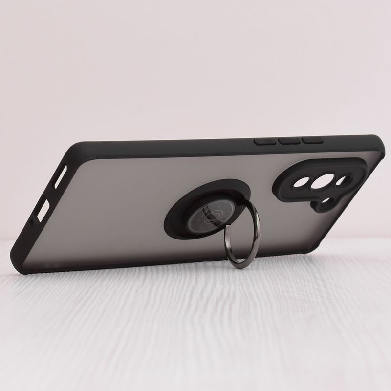 Laptop, Telefoane si Tablete - Telefoane mobile si accesorii - Accesorii Telefoane - Huse telefoane - Husa de protectie compatibila cu Huawei nova 10, Metal, Negru - Infinity.ro