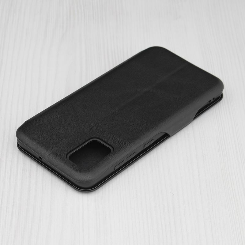 Laptop, Telefoane si Tablete - Telefoane mobile si accesorii - Accesorii Telefoane - Huse telefoane - Husa de protectie compatibila cu Samsung Galaxy A51 4G, Piele ecologica, Negru - Infinity.ro