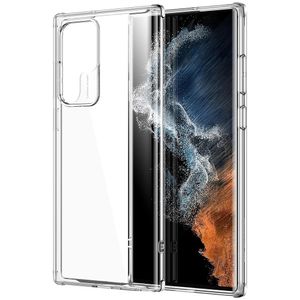 Husa de protectie compatibila cu Samsung Galaxy S22 Ultra 5G, PU, Transparenta