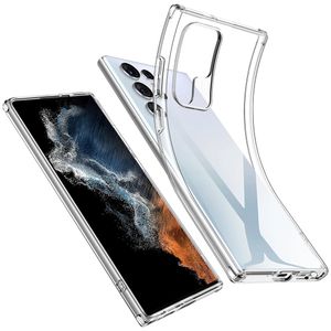 Husa de protectie compatibila cu Samsung Galaxy S22 Ultra 5G, PU, Transparenta