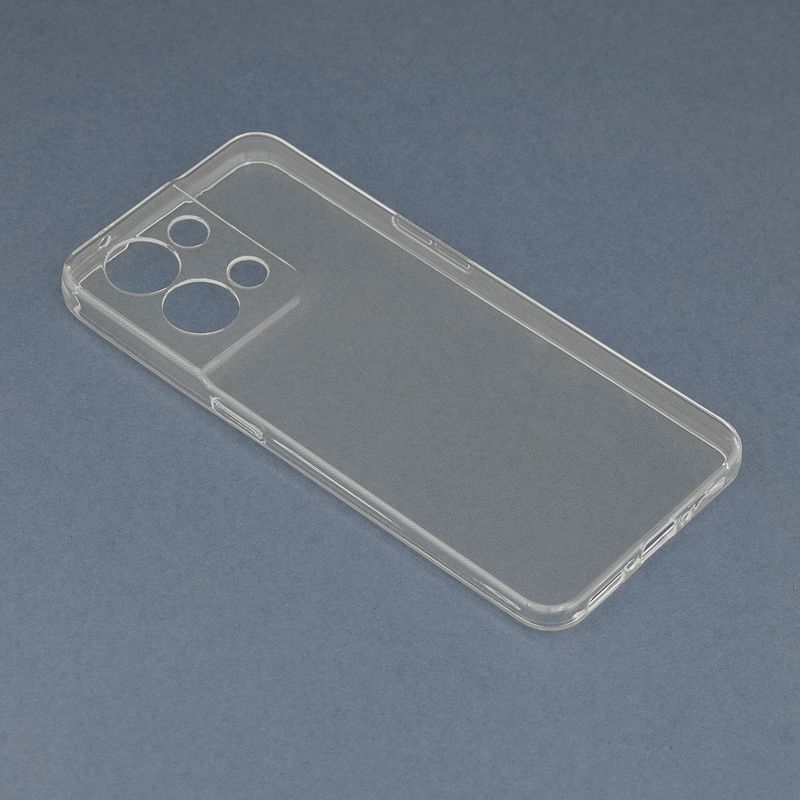 Laptop, Telefoane si Tablete - Telefoane mobile si accesorii - Accesorii Telefoane - Huse telefoane - Husa de protectie compatibila cu Oppo Reno8, PU, Transparenta - Infinity.ro