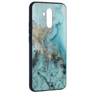 Husa de protectie compatibila cu Huawei Mate 20 Lite, PC, Bleu