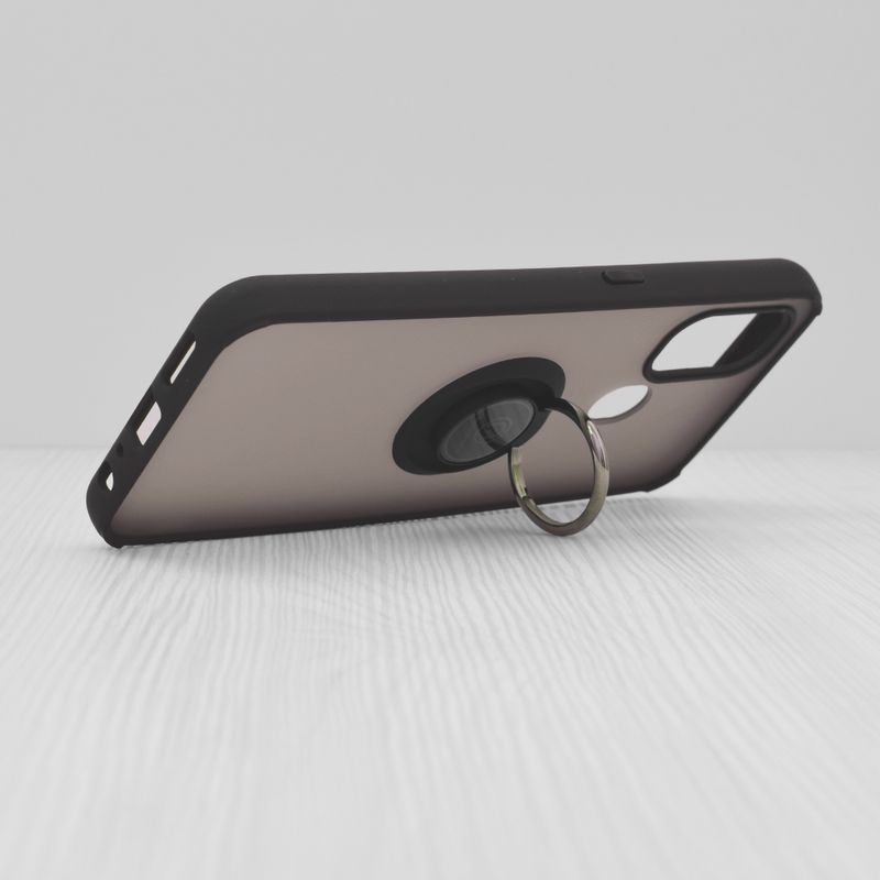 Laptop, Telefoane si Tablete - Telefoane mobile si accesorii - Accesorii Telefoane - Huse telefoane - Husa de protectie compatibila cu OnePlus Nord N100, Metal, Negru - Infinity.ro