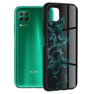 Husa de protectie compatibila cu Huawei P40 Lite, PC, Albastru