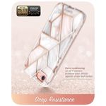 Laptop, Telefoane si Tablete - Telefoane mobile si accesorii - Accesorii Telefoane - Huse telefoane - Husa de protectie pentru iPhone SE 2, SE 2020/7/8/3, SE 2022, PU, Roz - Infinity.ro