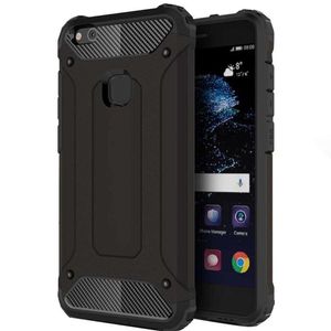 Husa de protectie compatibila cu Huawei P10 Lite, PC, Negru