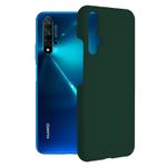 Laptop, Telefoane si Tablete - Telefoane mobile si accesorii - Accesorii Telefoane - Huse telefoane - Husa de protectie compatibila cu Huawei Nova 5T/Honor 20, Soft Silicon, Verde - Infinity.ro