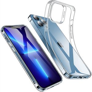 Husa de protectie compatibila cu iPhone 13 Pro Max, PU, Transparenta