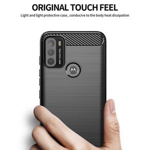 Husa de protectie compatibila cu Motorola Moto G50, PU, Negru