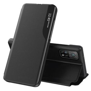 Husa de protectie pentru Xiaomi Mi 10T Pro 5G/10T 5G, Piele ecologica, Negru