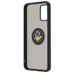 Laptop, Telefoane si Tablete - Telefoane mobile si accesorii - Accesorii Telefoane - Huse telefoane - Husa de protectie compatibila cu Samsung Galaxy A02s, Metal, Negru - Infinity.ro