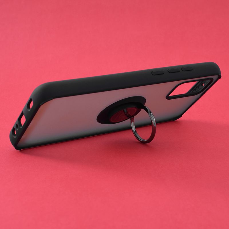 Laptop, Telefoane si Tablete - Telefoane mobile si accesorii - Accesorii Telefoane - Huse telefoane - Husa de protectie compatibila cu Samsung Galaxy A02s, Metal, Negru - Infinity.ro