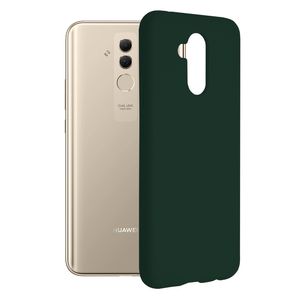 Husa de protectie compatibila cu Huawei Mate 20 Lite, Soft Silicon, Verde