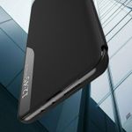 Laptop, Telefoane si Tablete/Telefoane mobile si accesorii/Accesorii Telefoane/Huse telefoane - Carcasa de protectie compatibila cu Huawei P Smart Z, Piele ecologica, Negru - Infinity.ro