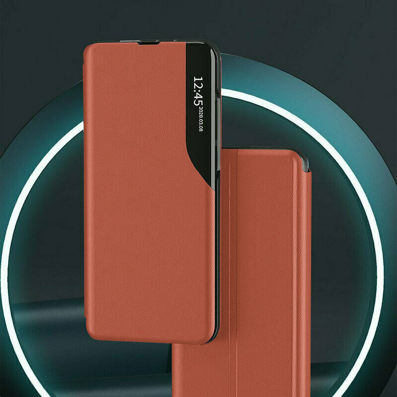 Laptop, Telefoane si Tablete - Telefoane mobile si accesorii - Accesorii Telefoane - Huse telefoane - Carcasa de protectie compatibila cu Huawei P Smart 2019/Smart 2020/Honor 10 Lite, Piele ecologica, Portocaliu - Infinity.ro