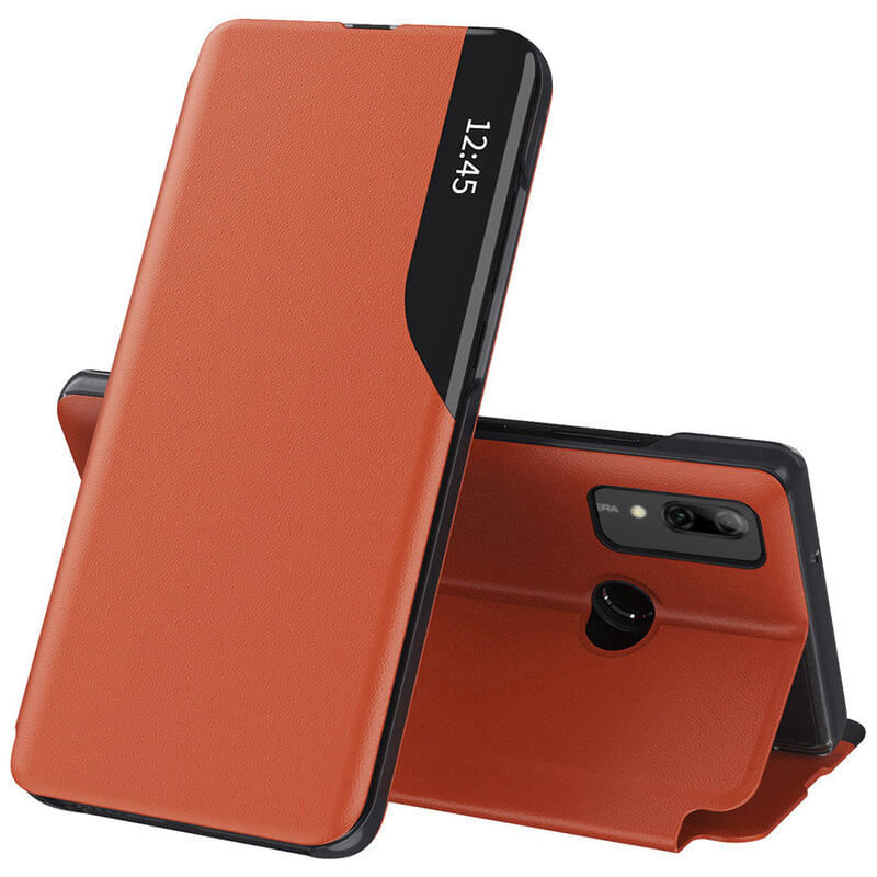 Laptop, Telefoane si Tablete - Telefoane mobile si accesorii - Accesorii Telefoane - Huse telefoane - Carcasa de protectie compatibila cu Huawei P Smart 2019/Smart 2020/Honor 10 Lite, Piele ecologica, Portocaliu - Infinity.ro