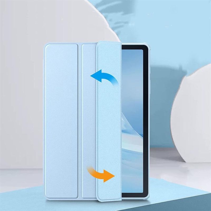 Laptop, Telefoane si Tablete - Tablete si accesorii tablete - Accesorii Tablete - Huse tablete - Husa Felman's tip carte eleganta pentru tableta Samsung Galaxy Tab S6 Lite 10.4 inch, Bleu - Infinity.ro