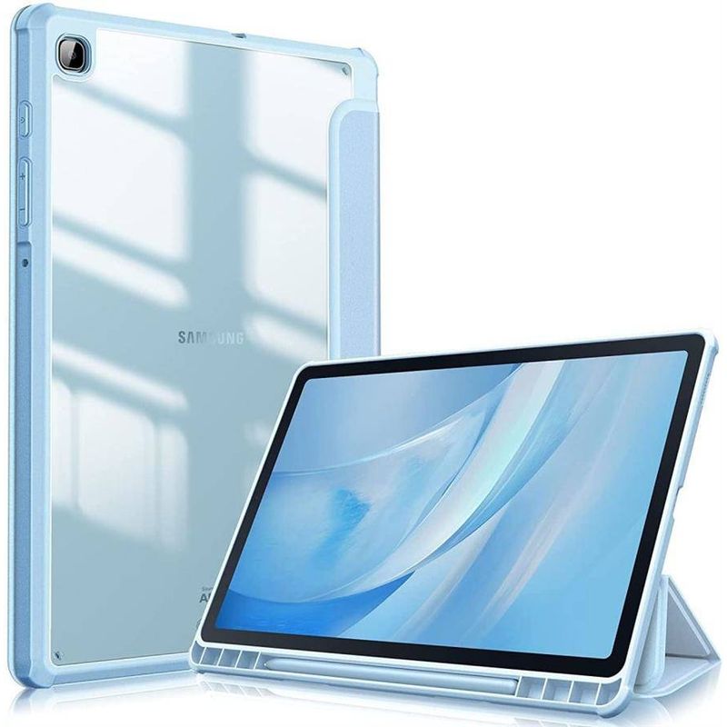 Laptop, Telefoane si Tablete - Tablete si accesorii tablete - Accesorii Tablete - Huse tablete - Husa Felman's tip carte eleganta pentru tableta Samsung Galaxy Tab S6 Lite 10.4 inch, Bleu - Infinity.ro