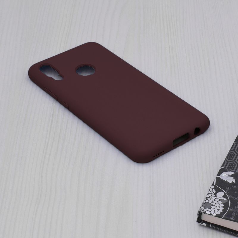 Laptop, Telefoane si Tablete - Telefoane mobile si accesorii - Accesorii Telefoane - Huse telefoane - Husa de protectie compatibila cu Huawei P Smart 2019, Soft Silicon, Violet - Infinity.ro