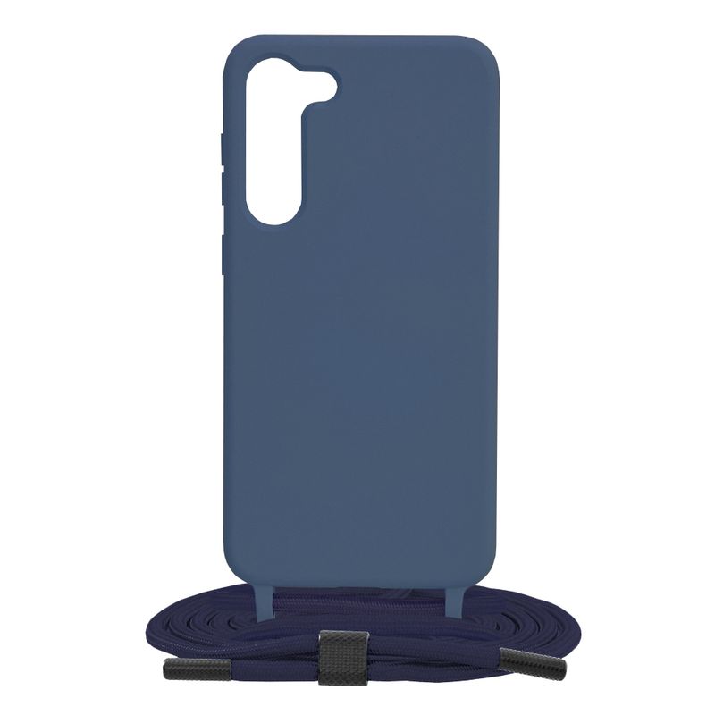 Laptop, Telefoane si Tablete - Telefoane mobile si accesorii - Accesorii Telefoane - Huse telefoane - Husa de protectie compatibila cu Samsung Galaxy S23 Plus, Metal, Albastru - Infinity.ro