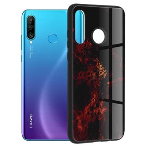 Husa de protectie compatibila cu Huawei P30 Lite/Lite New Edition, PC, Rosu