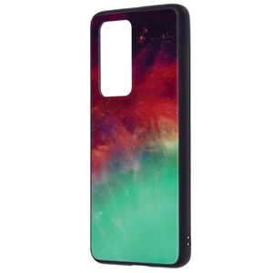 Husa de protectie compatibila cu Huawei P40 Pro, PC, Turcoaz
