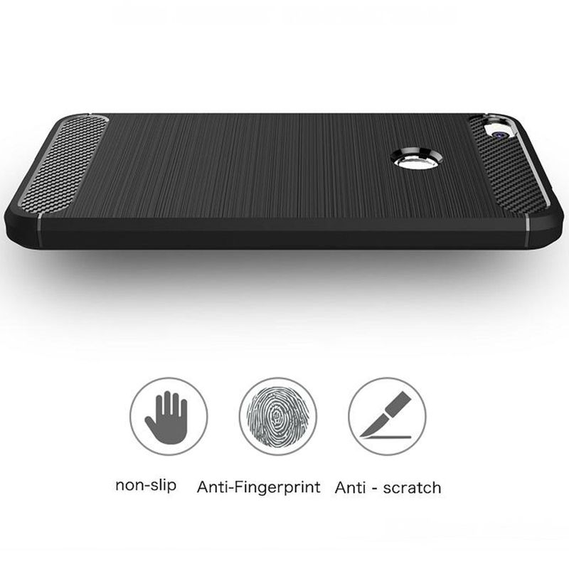 Laptop, Telefoane si Tablete - Telefoane mobile si accesorii - Accesorii Telefoane - Huse telefoane - Husa de protectie compatibila cu Huawei P9 Lite 2017, P8 Lite 2017, PU, Negru - Infinity.ro