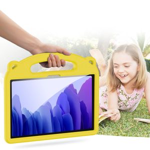 Husa de protectie Felba, pentru Samsung Galaxy Tab A7 10.4 2020, model Panda, Galben