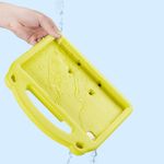 Laptop, Telefoane si Tablete - Tablete si accesorii tablete - Accesorii Tablete - Huse tablete - Husa de protectie Felba, pentru Samsung Galaxy Tab A7 10.4 2020, model Panda, Galben - Infinity.ro