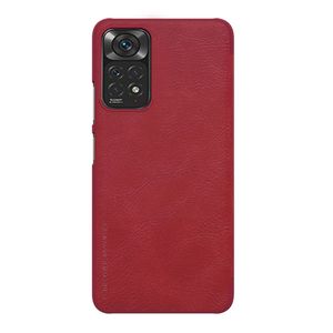 Husa de protectie compatibila cu Xiaomi Redmi Note 11/Note 11S, Metal, Rosu