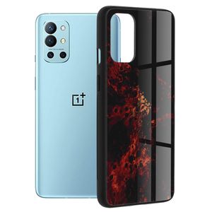 Husa de protectie compatibila cu OnePlus 9R, PC, Rosu