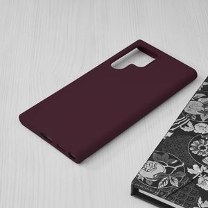 Husa de protectie compatibila cu Samsung Galaxy S22 Plus 5G, Soft Silicon, Violet