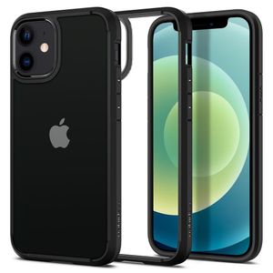 Husa de protectie compatibila cu Apple iPhone 12/12 Pro, Soft Silicon, Negru