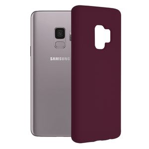 Husa de protectie compatibila cu Samsung Galaxy S9, Soft Silicon, Violet