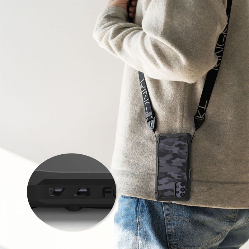 Laptop, Telefoane si Tablete - Telefoane mobile si accesorii - Accesorii Telefoane - Huse telefoane - Carcasa de protectie compatibila cu Samsung Galaxy A32 5G, PC, Camuflaj - Infinity.ro