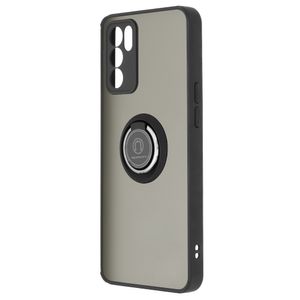 Husa de protectie compatibila cu Oppo Reno6 5G, Metal, Negru