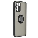 Laptop, Telefoane si Tablete - Telefoane mobile si accesorii - Accesorii Telefoane - Huse telefoane - Husa de protectie compatibila cu Oppo Reno6 5G, Metal, Negru - Infinity.ro