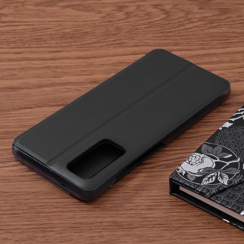 Laptop, Telefoane si Tablete - Telefoane mobile si accesorii - Accesorii Telefoane - Huse telefoane - Carcasa de protectie compatibila cu Samsung Galaxy S20 FE/S20 FE 5G, Piele ecologica, Negru - Infinity.ro