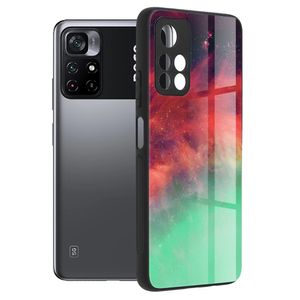 Husa de protectie compatibila cu Xiaomi Poco M4 Pro 5G, PC, Turcoaz