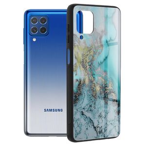 Husa de protectie compatibila cu Samsung Galaxy M62/ F62, PC, Bleu