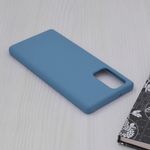 Laptop, Telefoane si Tablete - Telefoane mobile si accesorii - Accesorii Telefoane - Huse telefoane - Husa de protectie compatibila cu Samsung Galaxy Note 20/Note 20 5G, Soft Silicon, Albastru - Infinity.ro