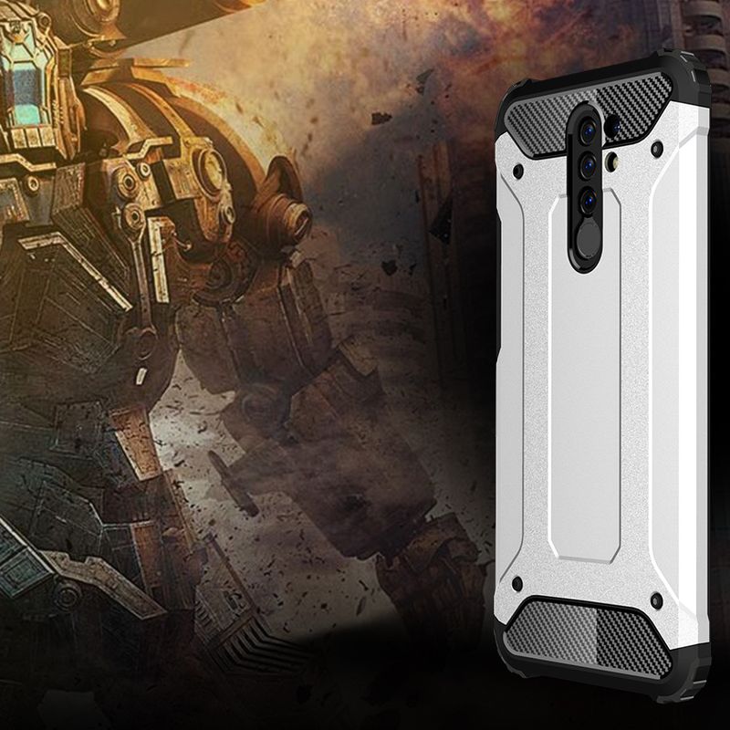 Laptop, Telefoane si Tablete - Telefoane mobile si accesorii - Accesorii Telefoane - Huse telefoane - Husa de protectie compatibila cu Xiaomi Redmi 9, PC, Negru - Infinity.ro